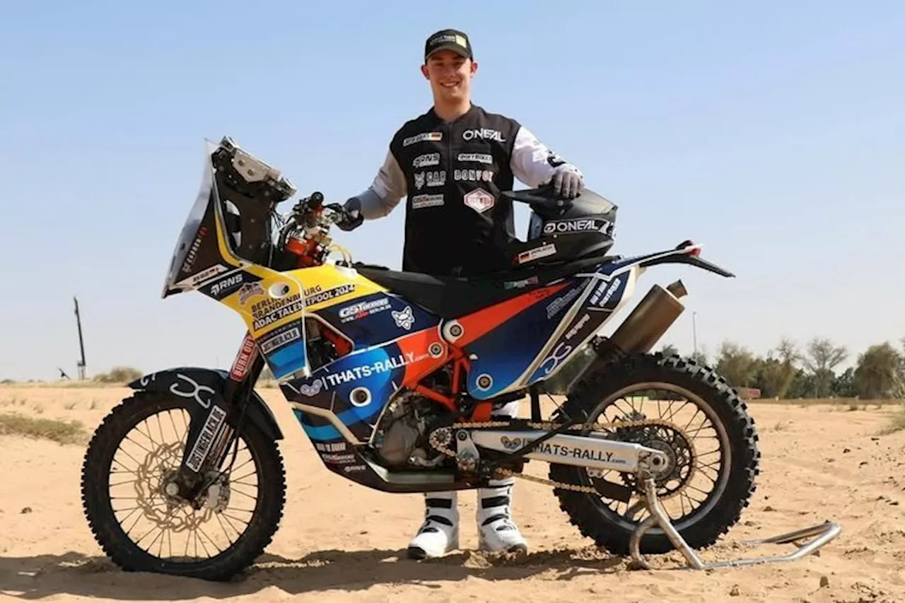 Young German Justin Gerlach Takes on the Dakar Rally with Family Support