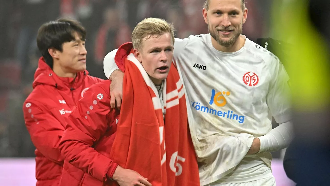 Jonathan Burkhardt verletzt: Mainz 05 muss auf Stürmer verzichten