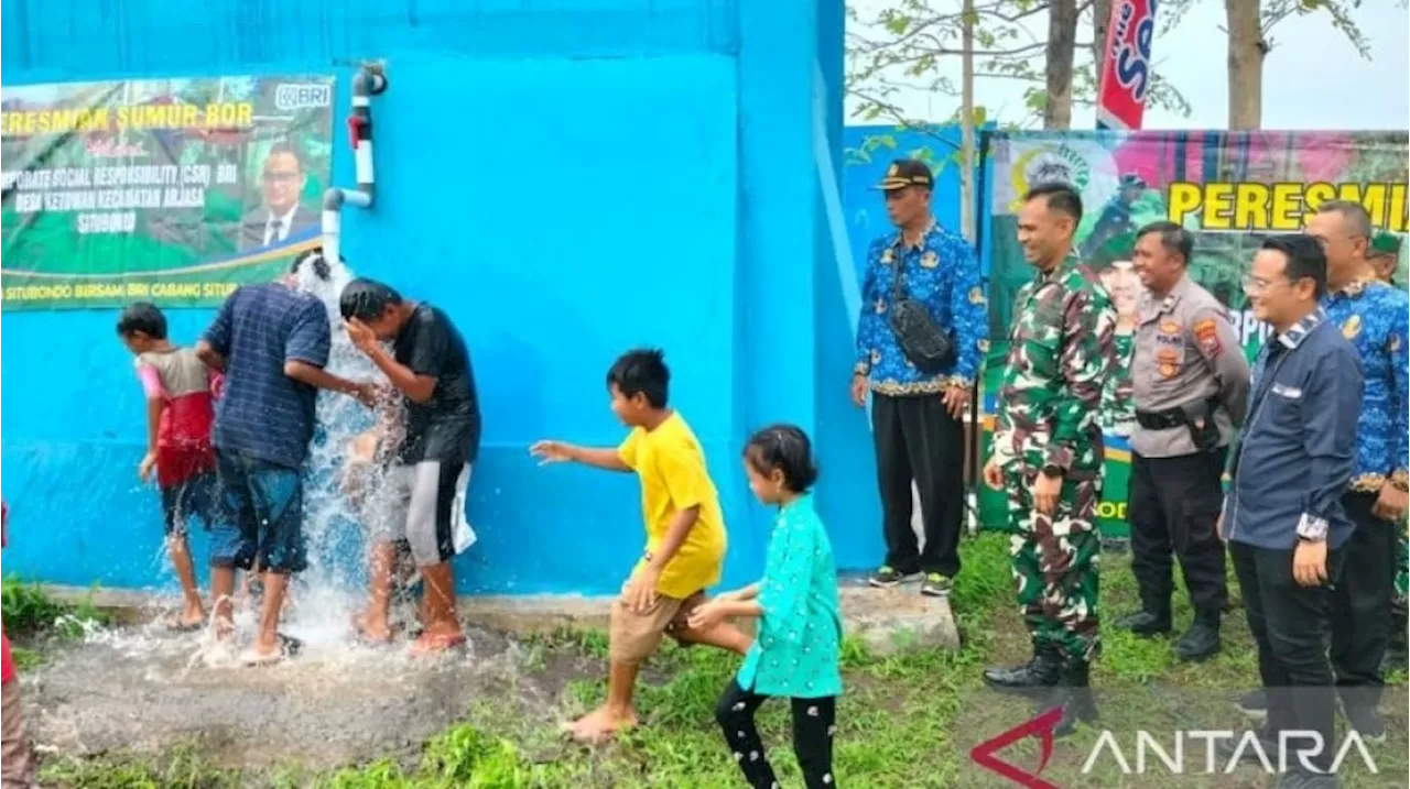 Kodim dan BRI Sinergi Bantu Desa Ketoan dengan Sumur Bor