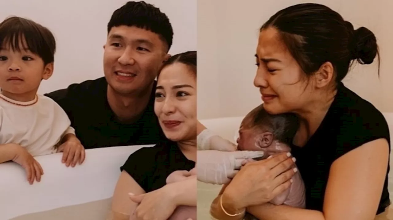 Nikita Willy Lahirkan Putra Kedua Melalui Water Birth