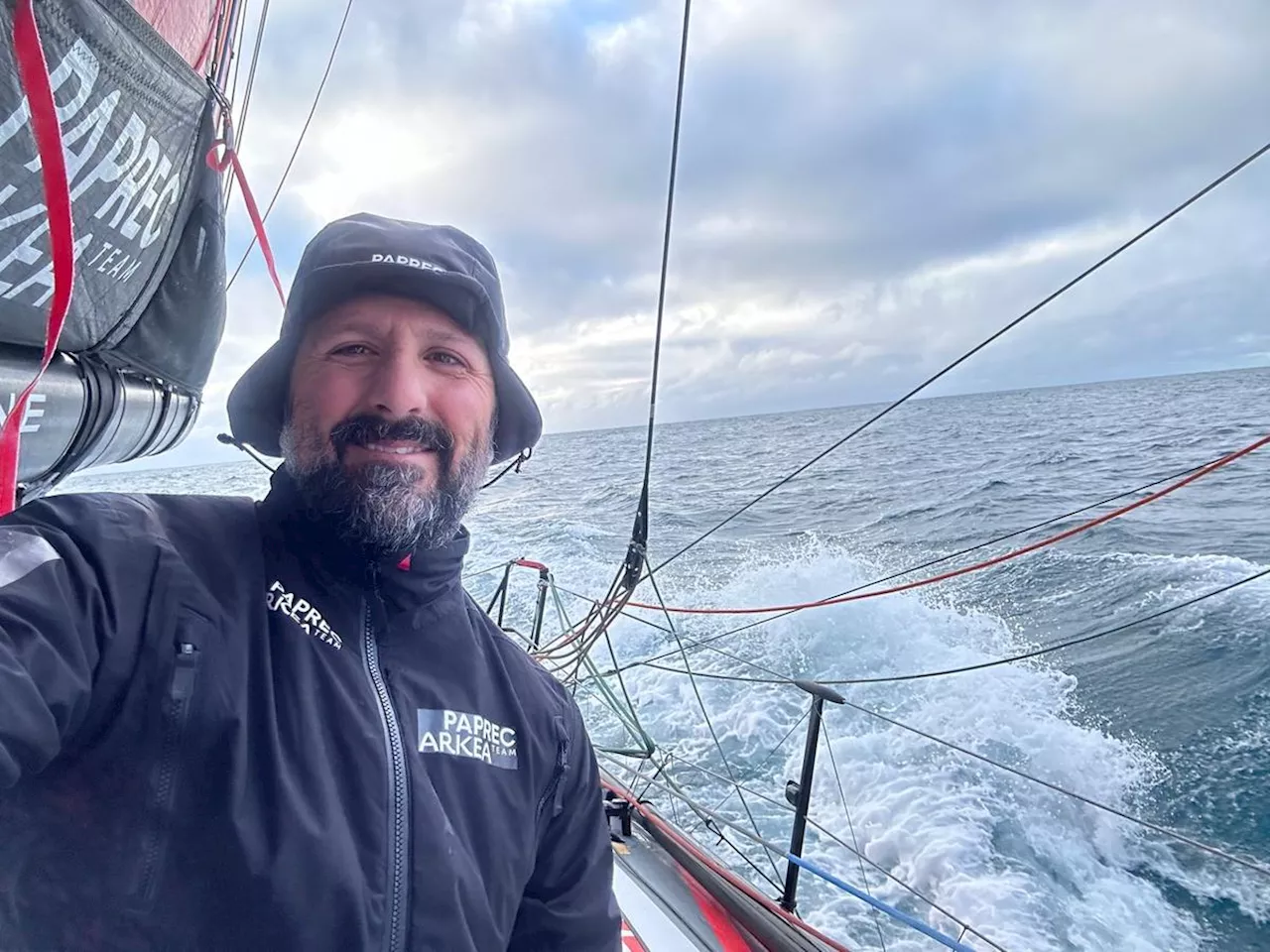 Yoann Richomme prend la tête du Vendée Globe