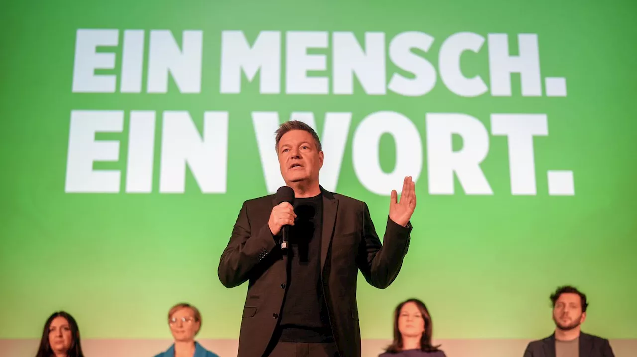 Neben dem Duell Scholz-Merz: Habeck will nicht an TV-Duell mit Alice Weidel teilnehmen