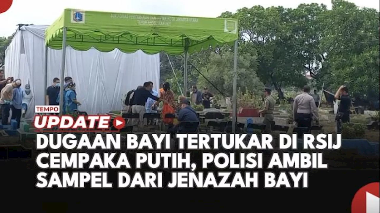 Ekshumasi Bayi Diduga Tertukar di RS Islam Jakarta