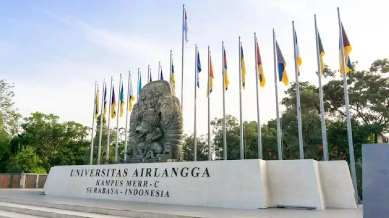 Universitas Airlangga Mengukuhkan 16 Guru Besar Baru