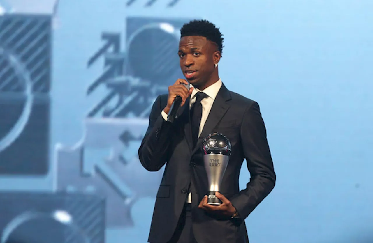 Vinicius Junior Wins Fifa Best Men’s Player of the Year Award