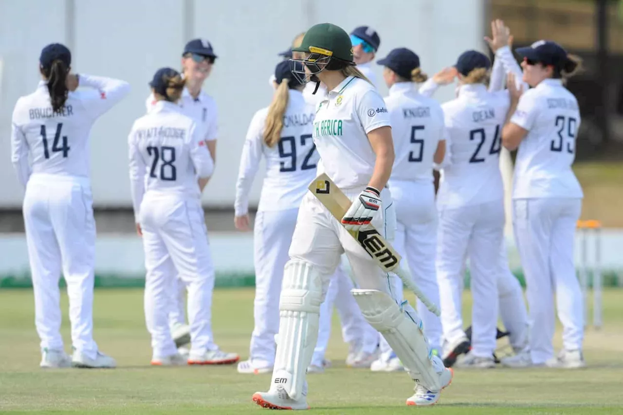 Proteas women crumble as England coast to victory in one-off Test