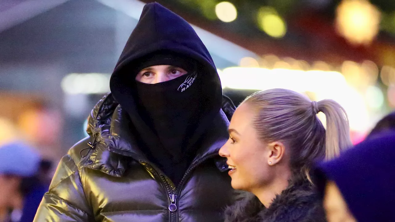 Palmer and Connie Enjoy Winter Amusement Park Date