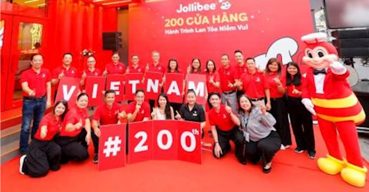 Jollibee Group Celebrates 200th Store Opening in Vietnam