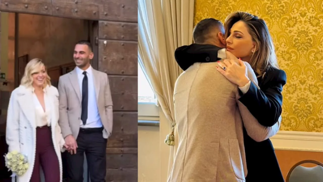 Anna Tatangelo, la commozione al matrimonio del fratello: "Rimarrai il mio compagno di giochi"