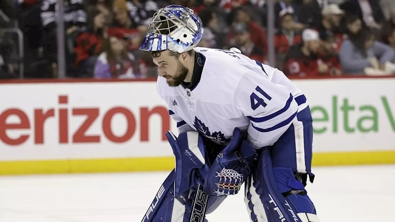 Maple Leafs Goaltender Stolarz Undergoes Knee Procedure