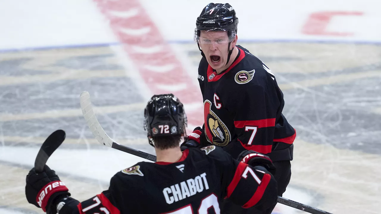 Senators Begin Nine-Game Road Trip in Quest for Playoff Spot