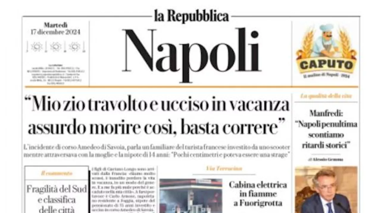 Guai a Napoli: Buongiorno ko. La Repubblica (Napoli): 'Frattura lombare, fuori 40 giorni'