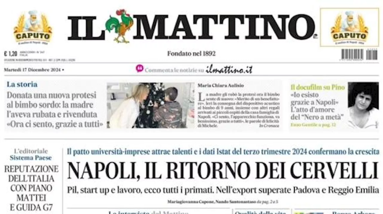 Il Mattino: 'Dopo Kvara anche Buongiorno va in infermeria: 50 giorni di stop'