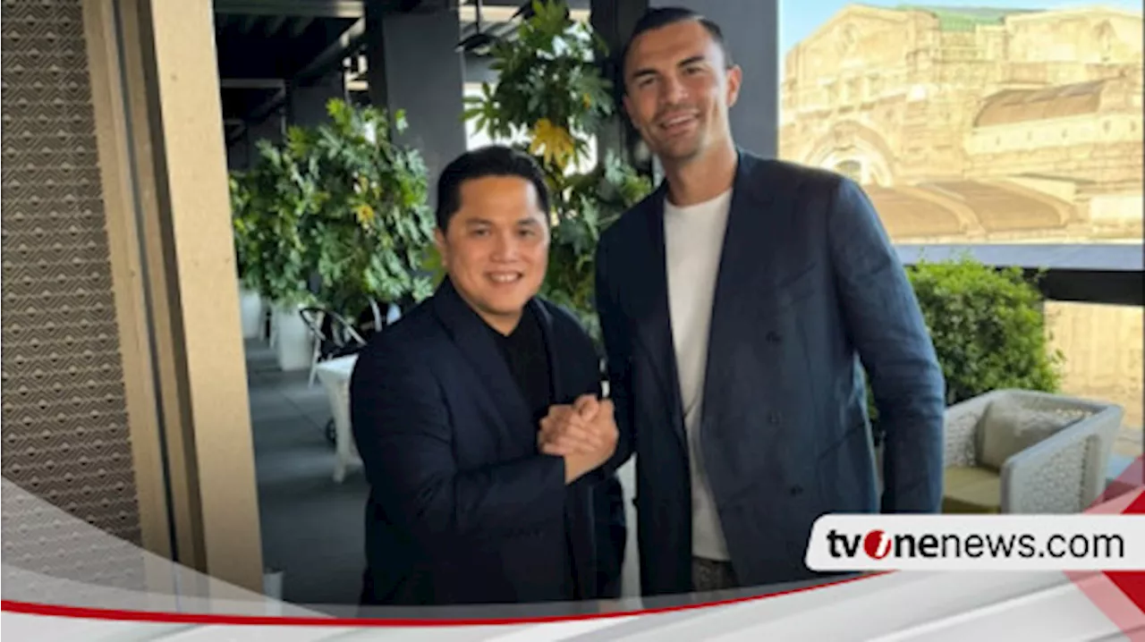 Erick Thohir Bahas Naturalisasi Emil Audero