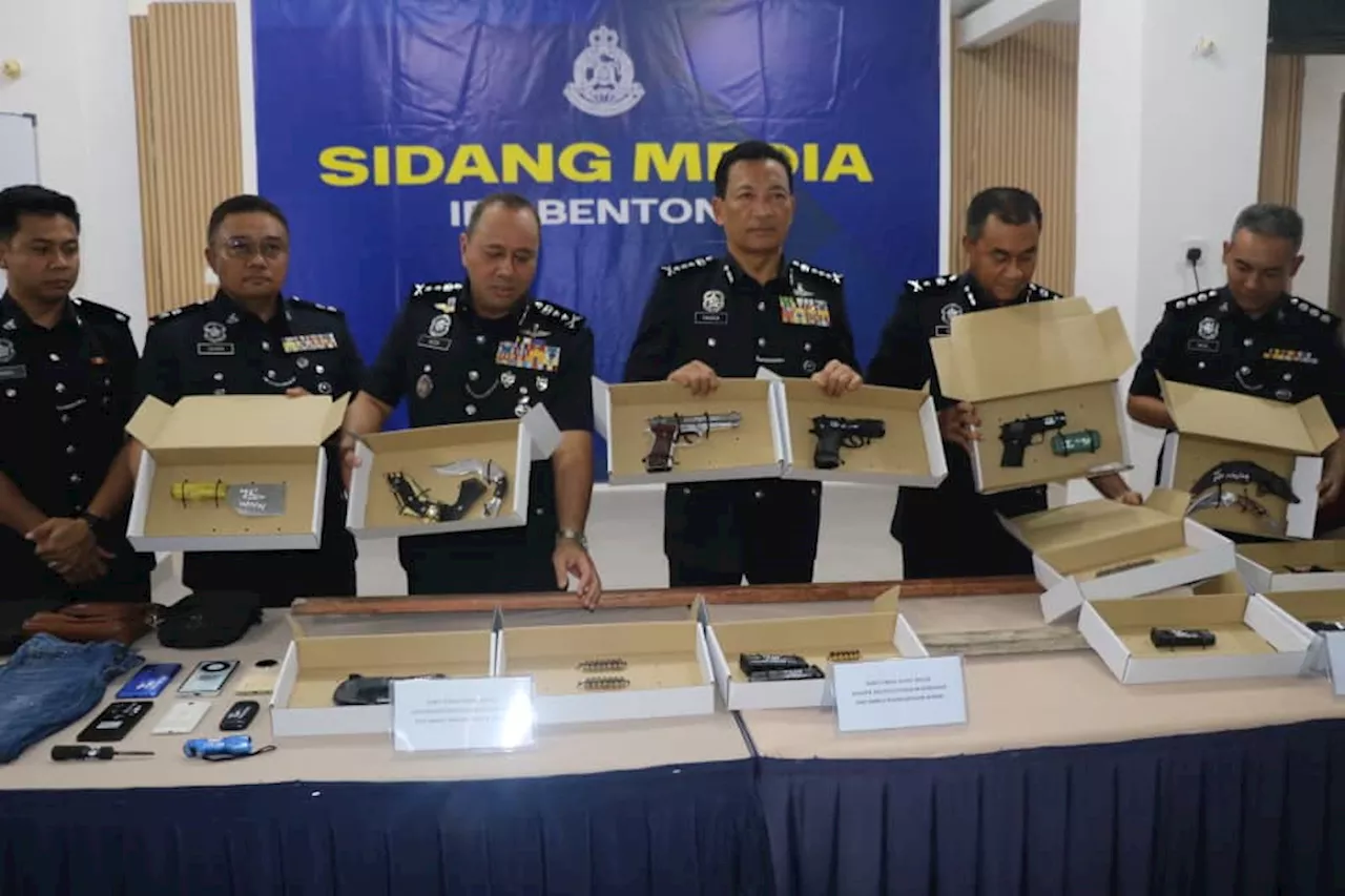 Police Bust Armed Gang 'Geng Heri' in Bentong