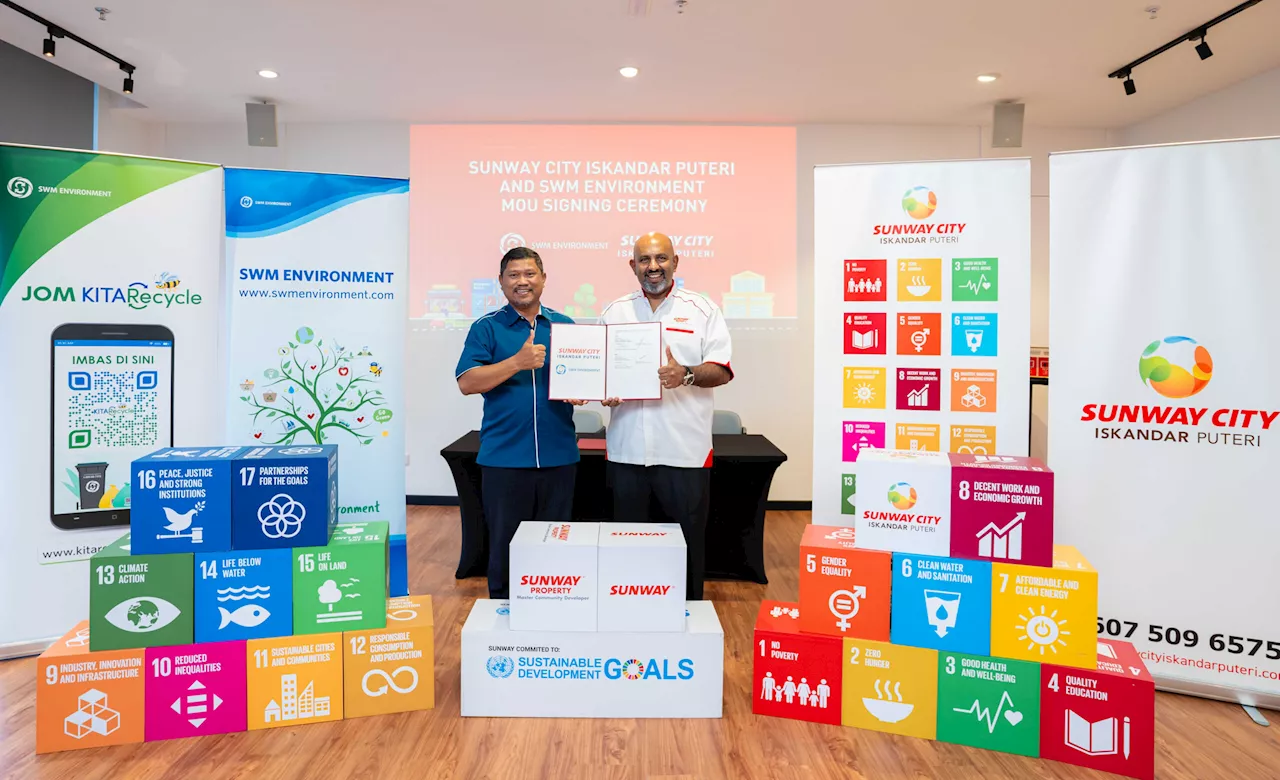 Sunway City Iskandar Puteri Launches First Cloud-Based Sustainable Waste Management System in Johor