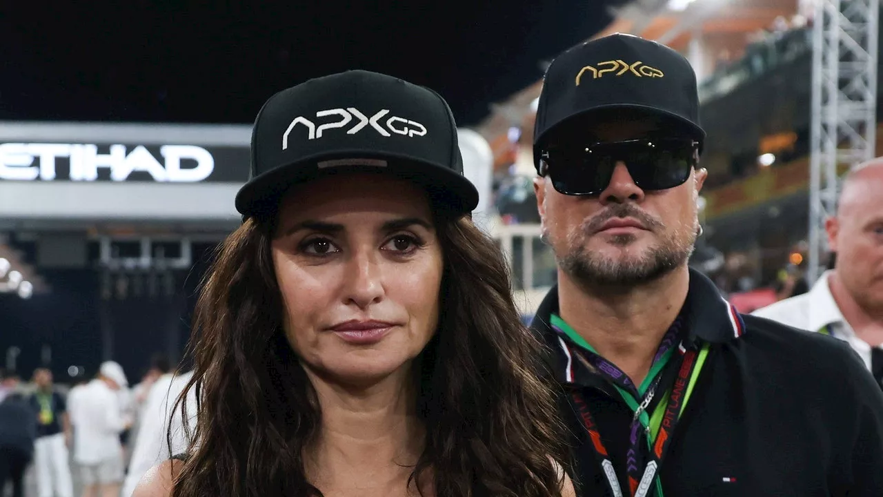 Penélope Cruz asiste al Gran Premio de Abu Dhabi