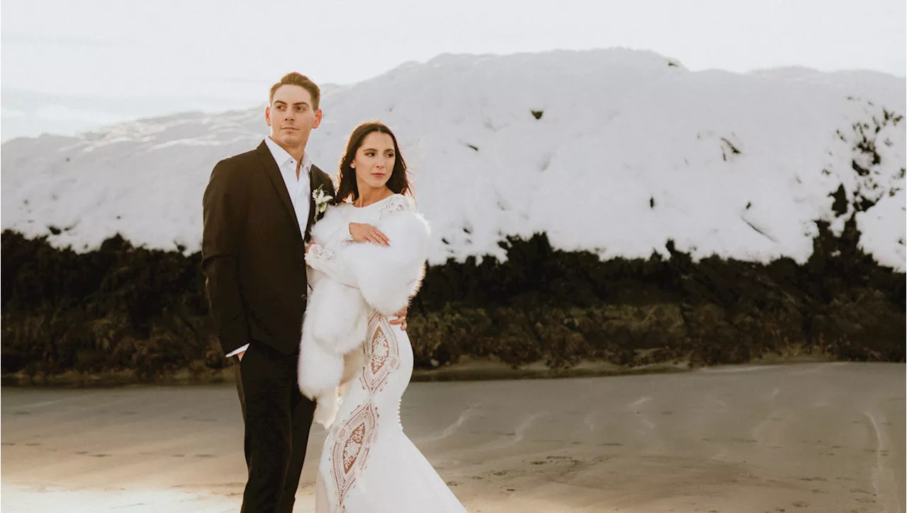 Winter Beach Wedding in Tofino: Olivia and Brett's Destination Ceremony