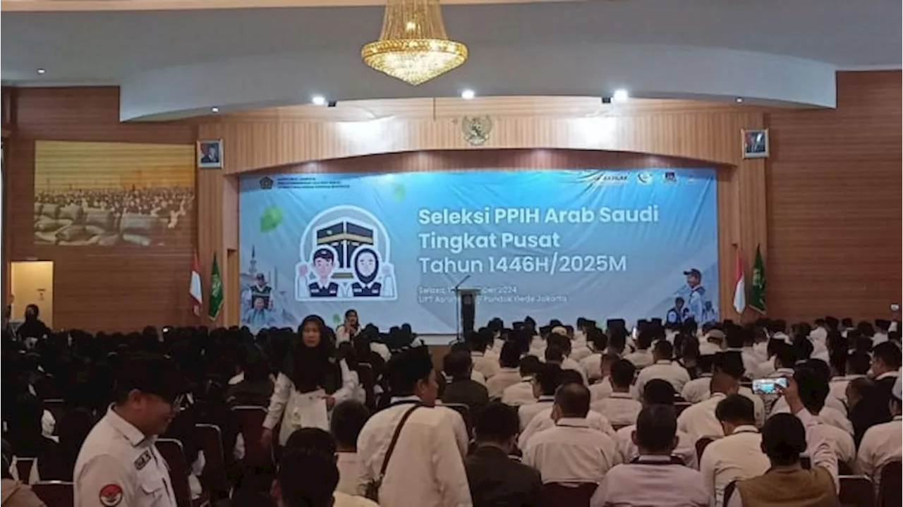 1.900 Peserta Ikut Seleksi Petugas PPIH Arab Saudi Tingkat Pusat 2025, Libatkan 60 Pewawancara