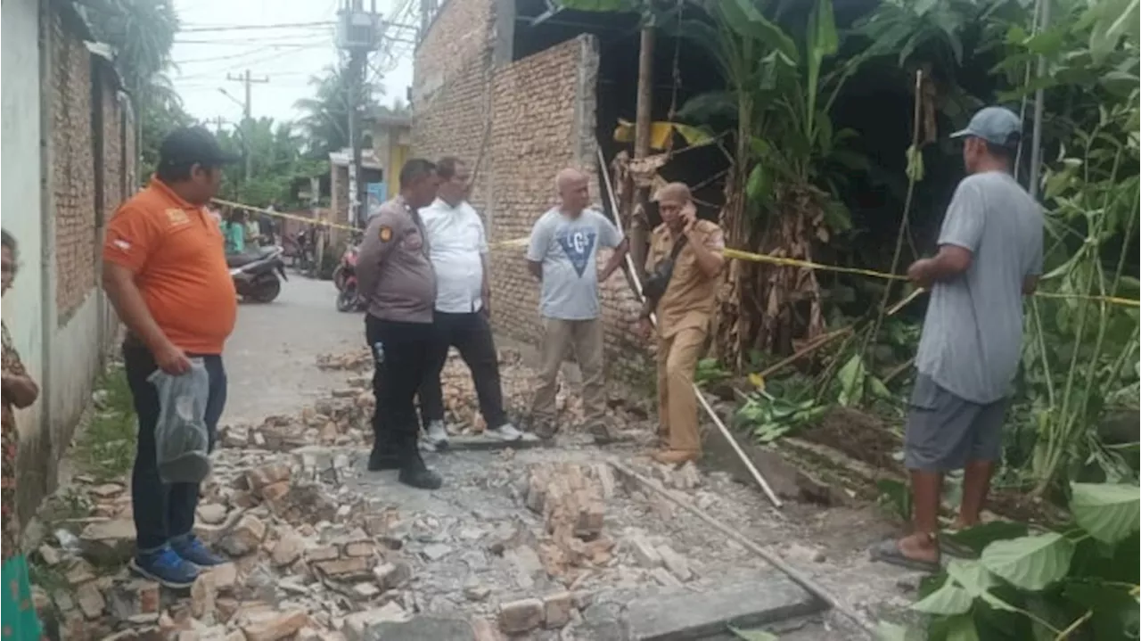 Ibu-Anak Tertimpa Tembok SPBU Roboh di Deliserdang, 2 Tewas 1 Luka-luka