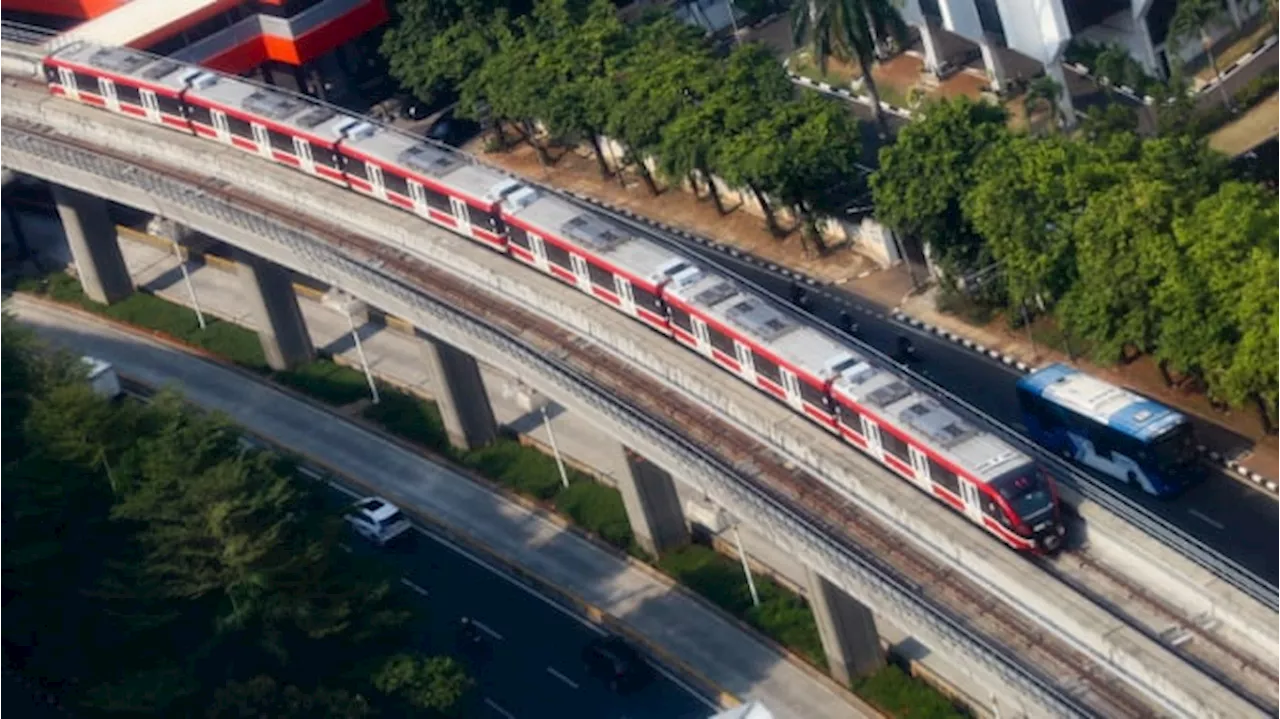 LRT Jabodebek Siap Layani 929 Ribu Penumpang Selama Libur Nataru 2024