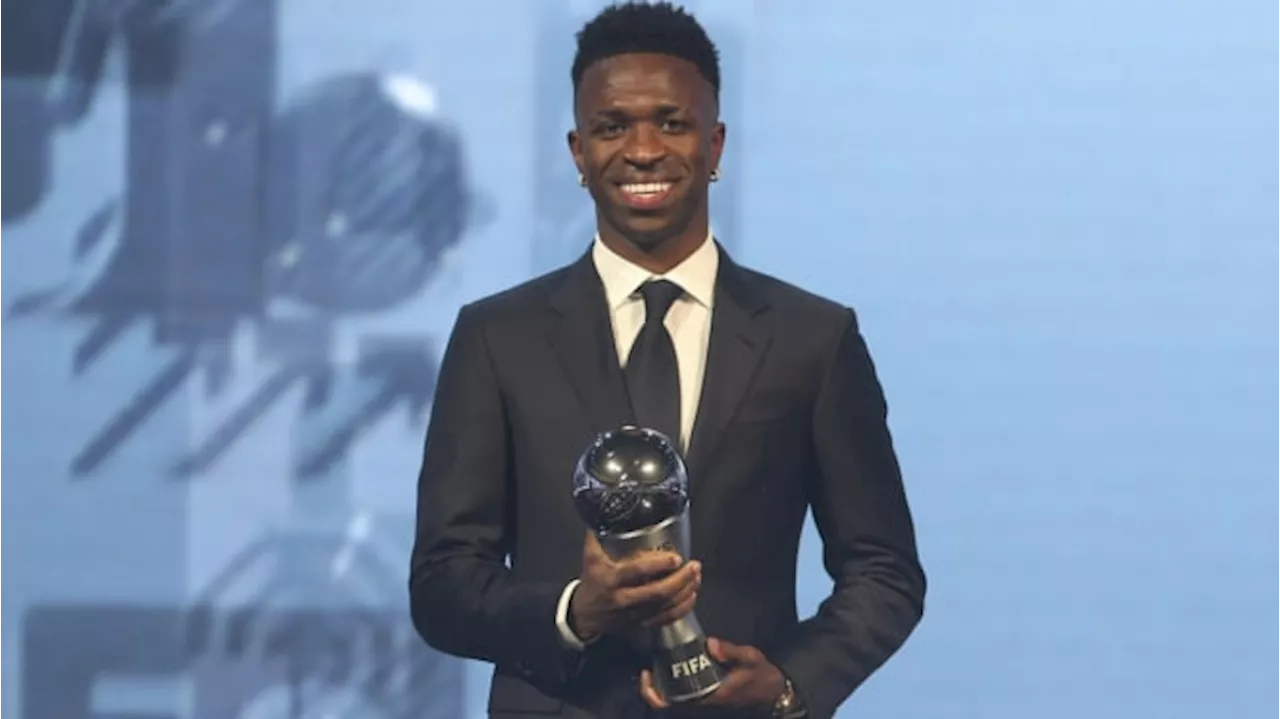 Vinicius Jr Raih Penghargaan Pemain Terbaik Dunia FIFA 2024