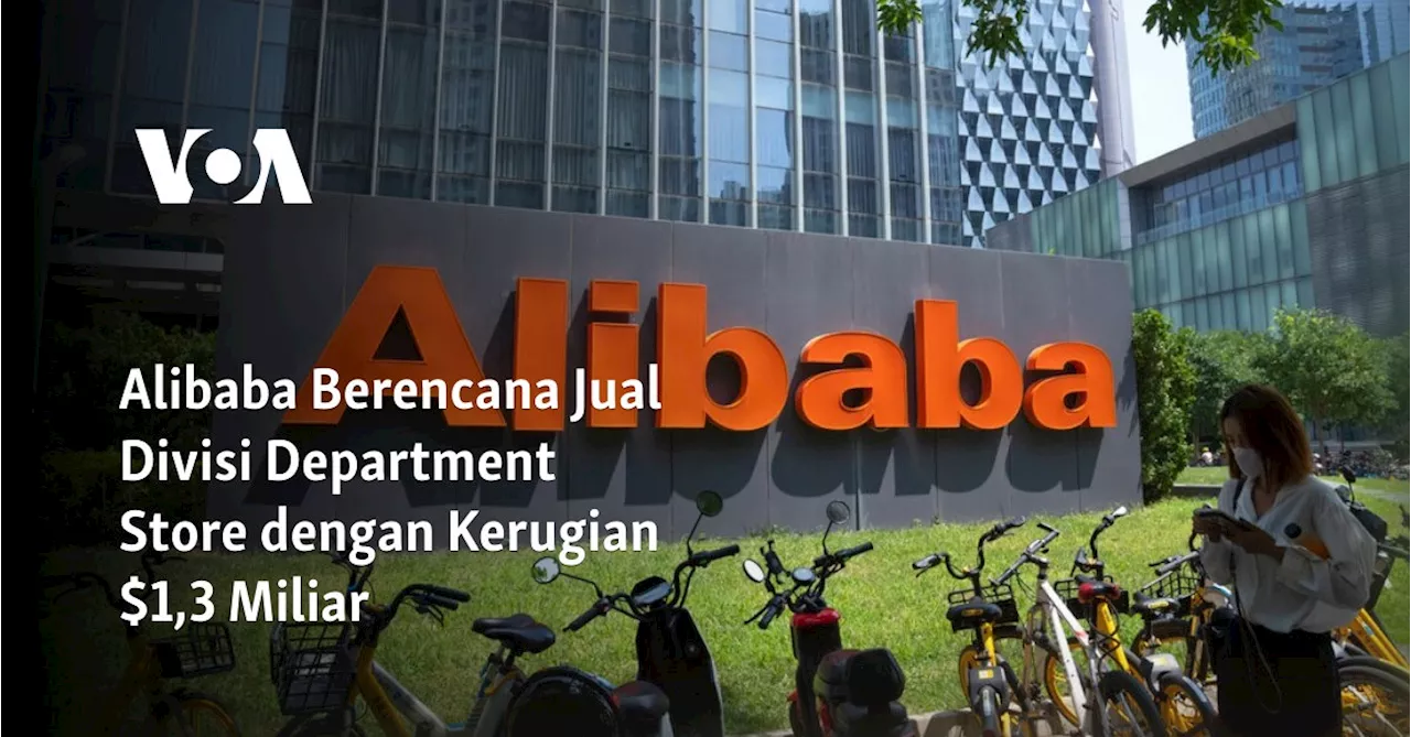 Alibaba Jual Intime dengan Kerugian $1,3 Miliar