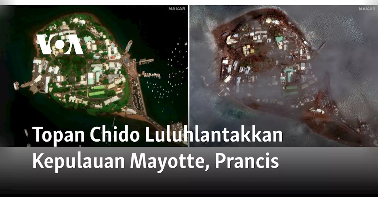 Topan Chido Luluhlantakkan Kepulauan Mayotte, Prancis