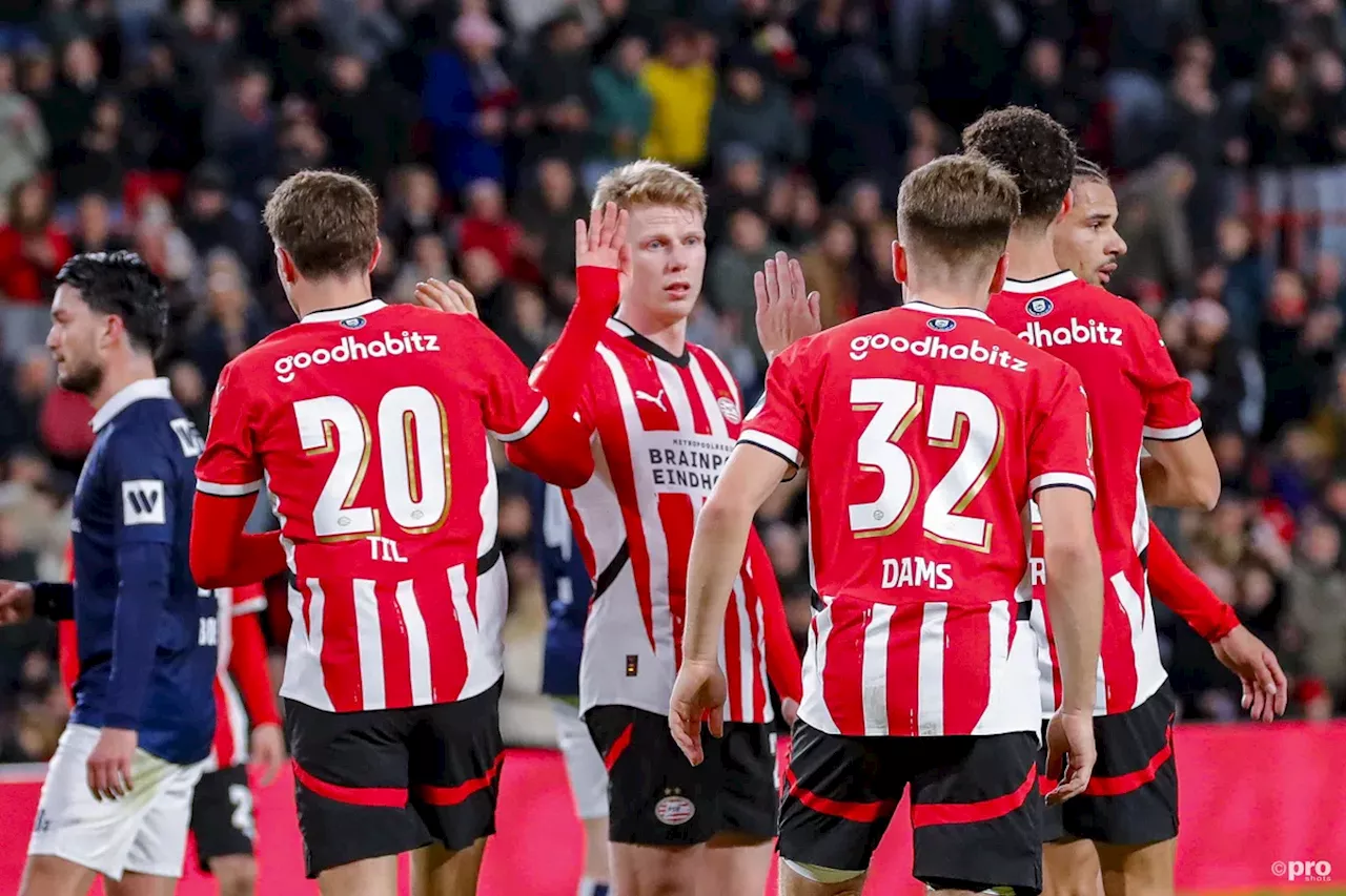 PSV Triomfantelijk tegen HFC