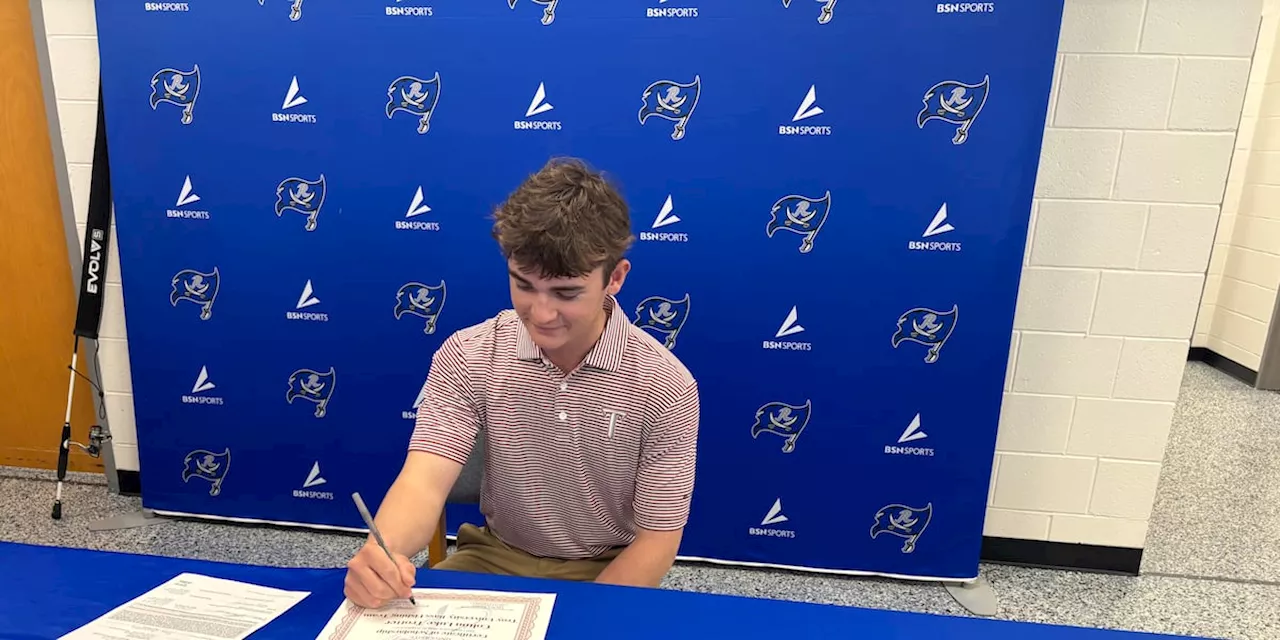 On the dotted line: Colton Trotter