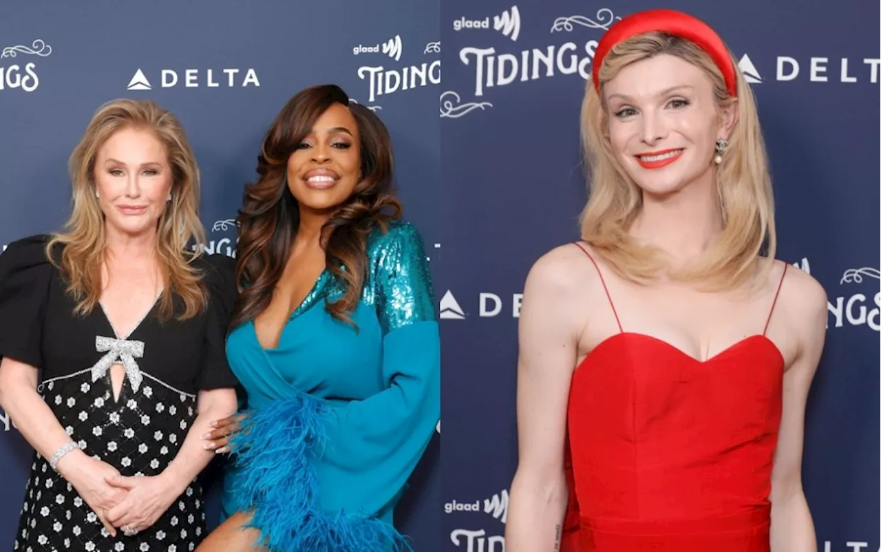 Hilton and Nash-Betts Shine in Bold Looks at GLAAD's Annual Holiday Party