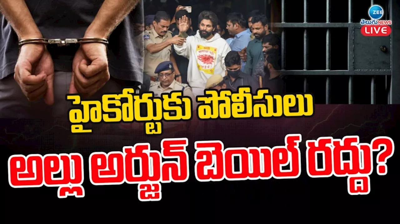 పుష్ప2 థియేటర్ దగ్గర తొక్కిసలాట ఘటన: పోలీసులు హైకోర్టును ఆశ్రయిస్తున్నారు