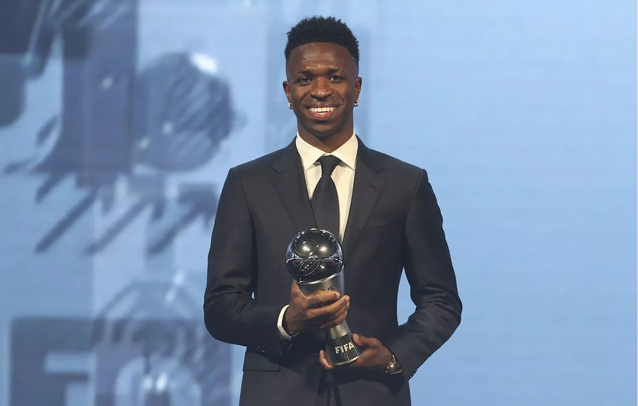 Vinicius Junior remporte le trophée Fifa The Best