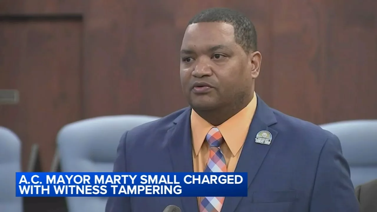 Atlantic City Mayor Indicted on Witness Tampering Charge