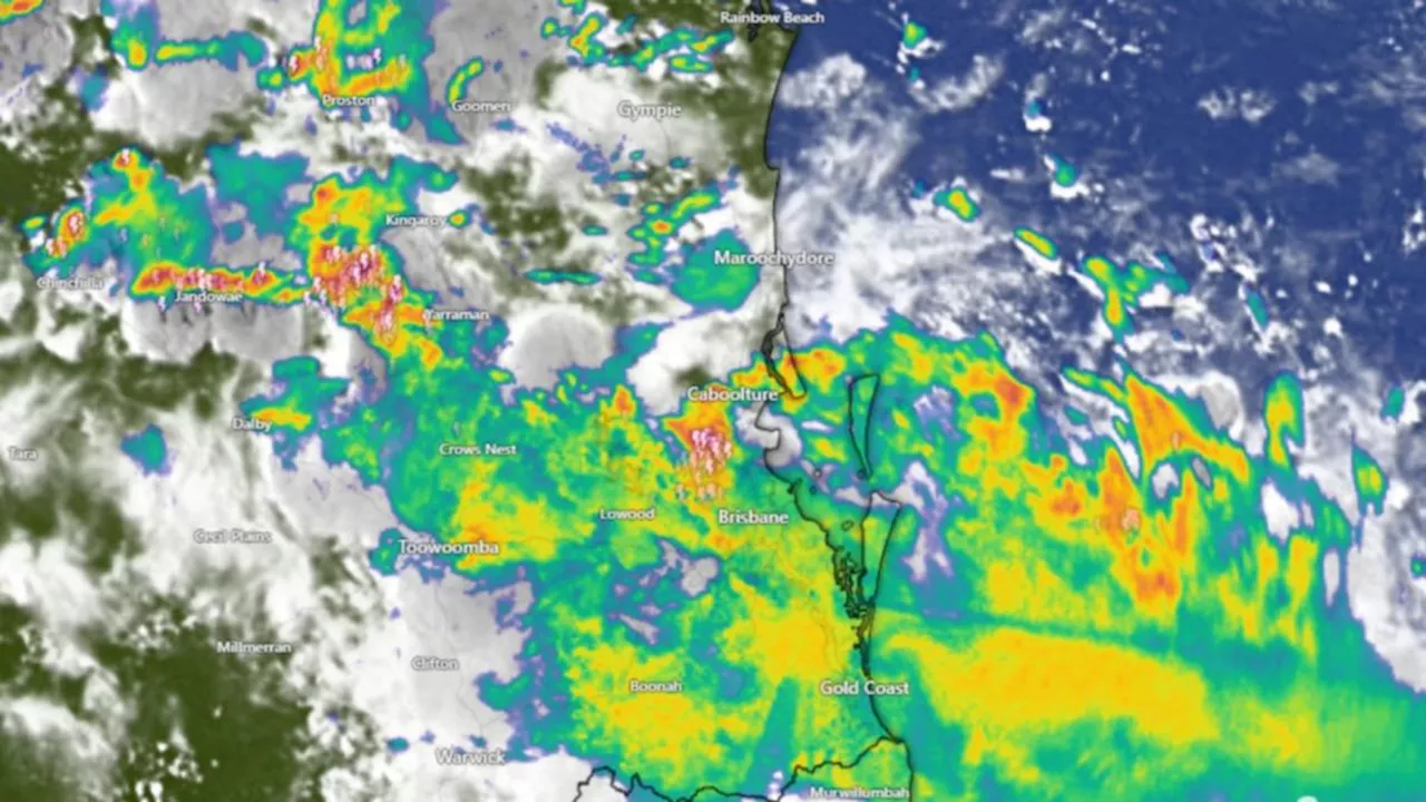 Severe Thunderstorm Warning for Southeast Queensland