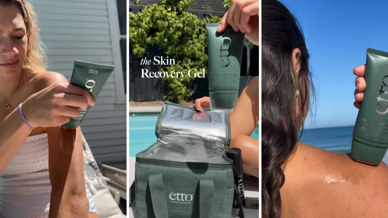 Etto's Skin Recovery Gel: A Cooling Post-Swim Essential