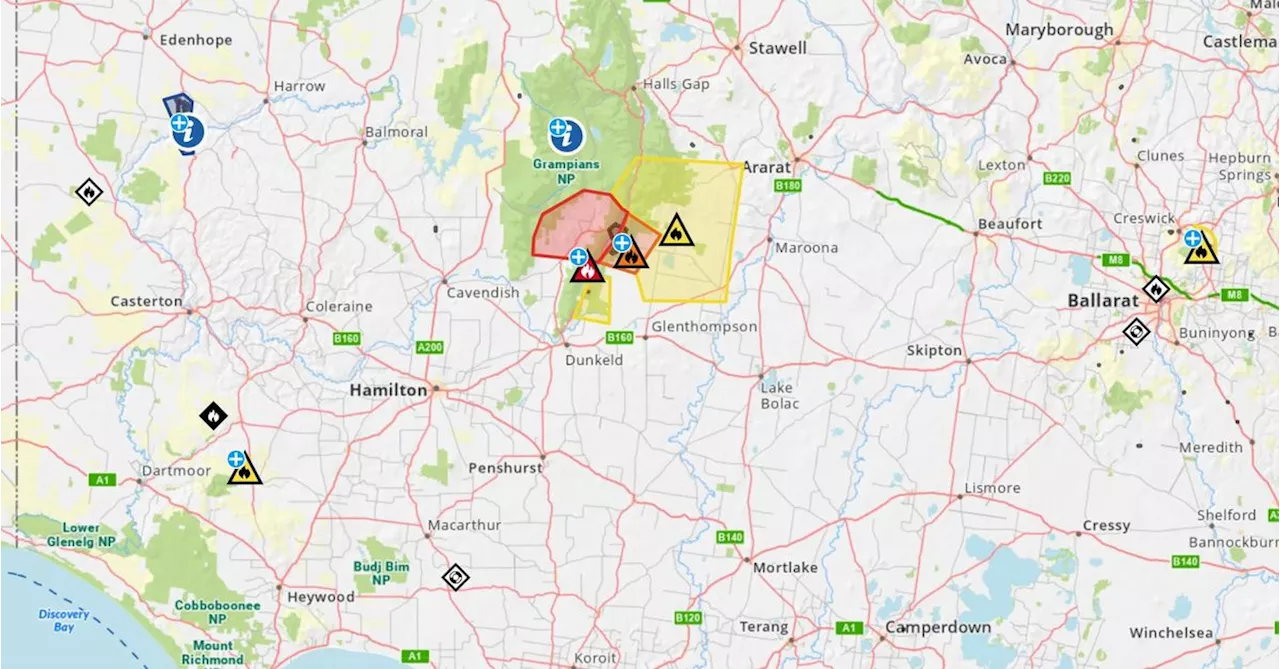 Urgent Evacuation Orders Issued for Grampians Bushfire