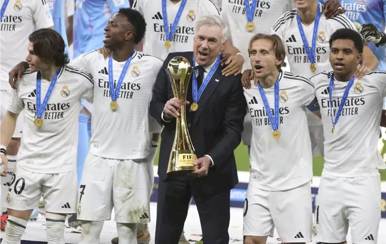 أنشيلوتي ي率ي ريال مدريد للفوز بكأس القارات!