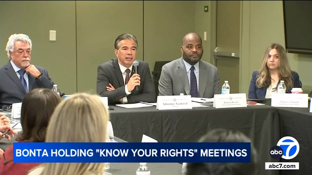 California AG Bonta Equips Immigrants with Rights Information Ahead of Trump Presidency