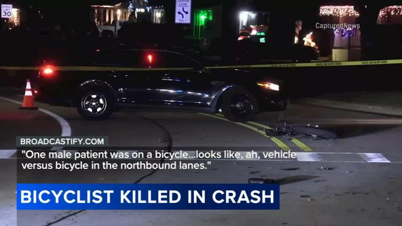 Bicyclist Killed in Crash in Rolling Meadows