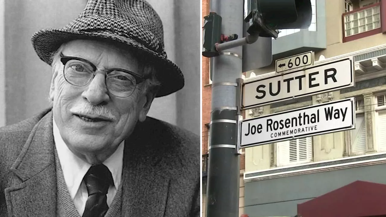 Commemorative Street Sign Unveiled for Iconic WWII Photojournalist Joe Rosenthal