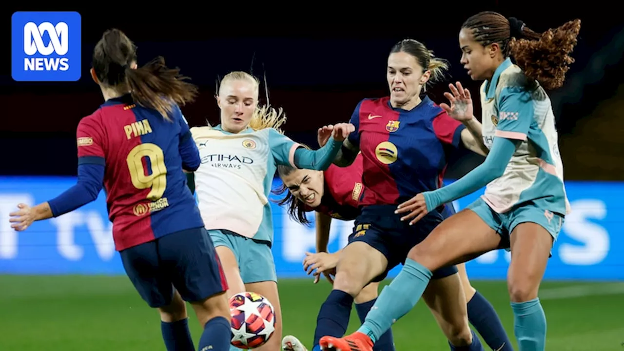 Barcelona Thrashes Manchester City in Women's Champions League