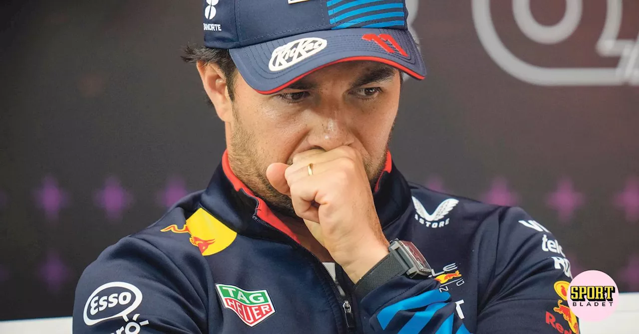 Sergio Perez lämnar Red Bull Racing