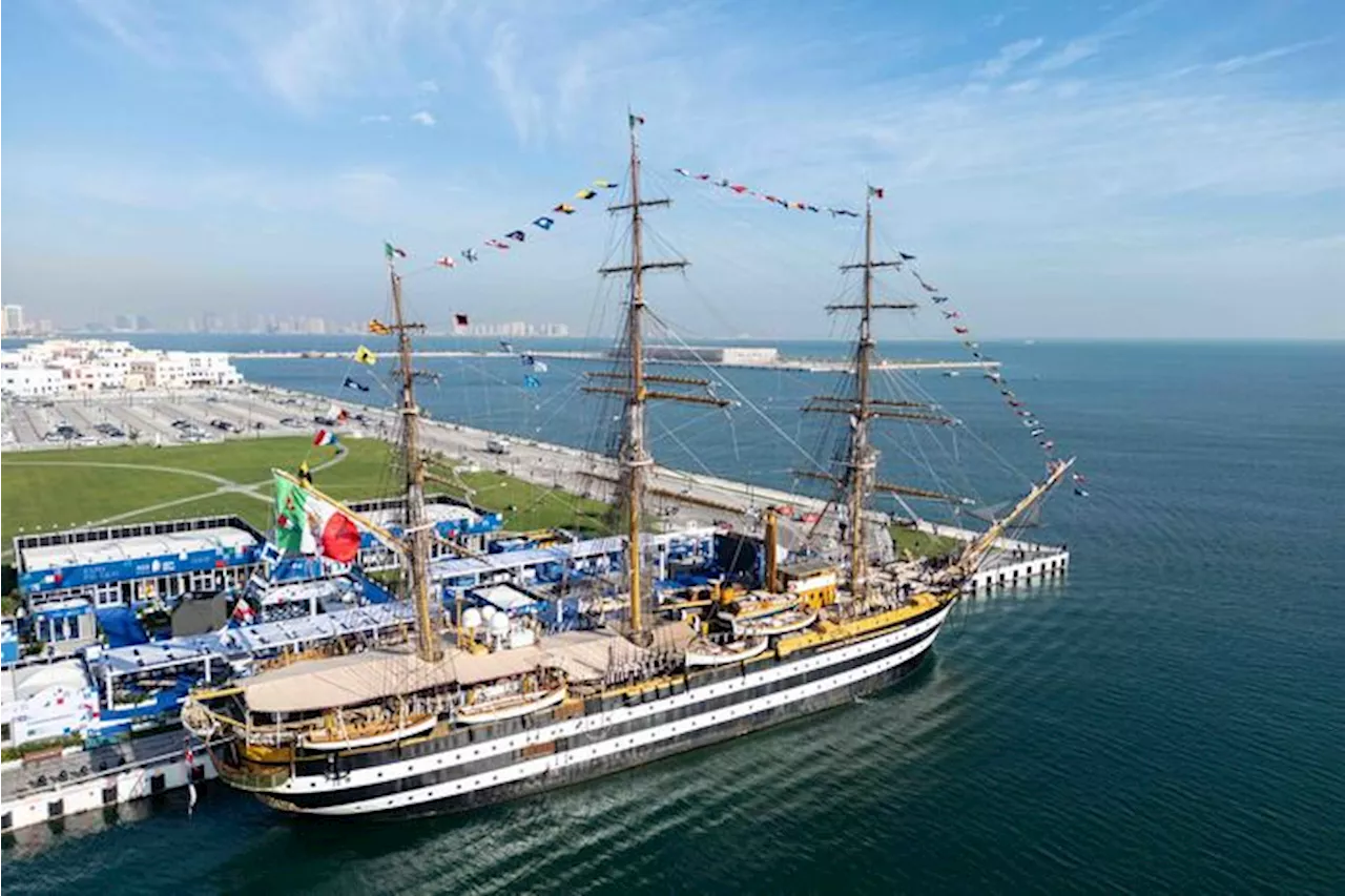 Amerigo Vespucci accolta a Doha