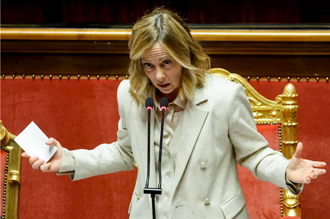 Meloni al Senato: Sosteniamo l'Ucraina, aprirsi alla Siria