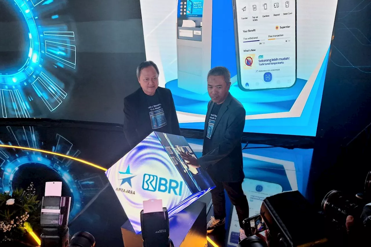 BRI Luncurkan Fitur Tarik Tunai Tanpa Kartu di Seluruh Indonesia