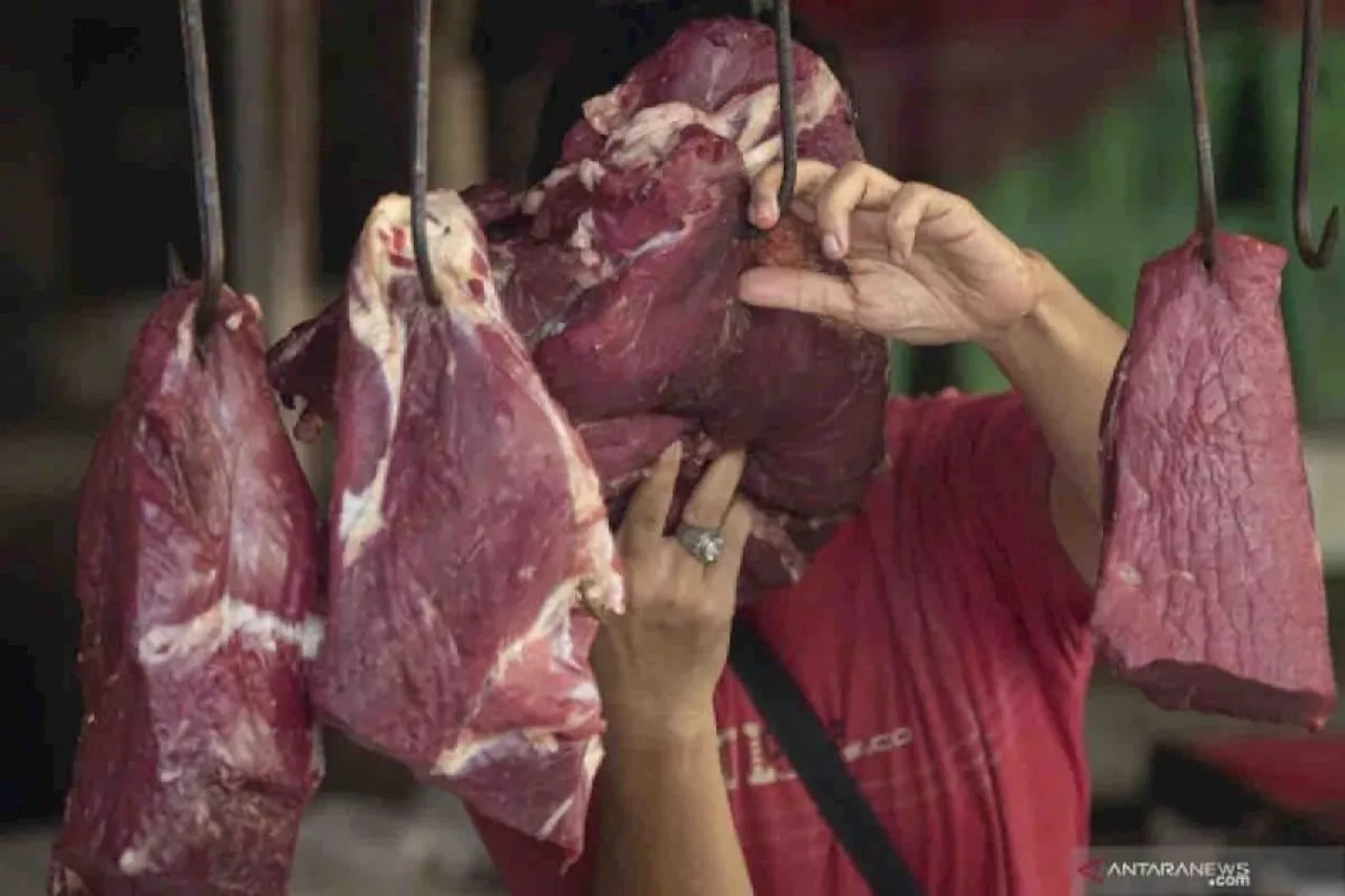 Harga pangan di Rabu turun, daging sapi jadi Rp130.880 per kg