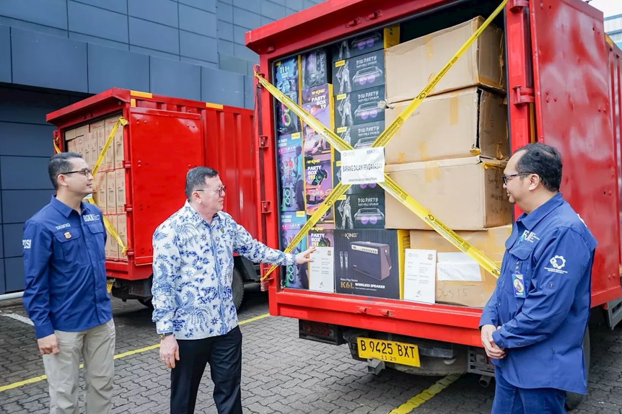 Kemenperin Sita Produk Impor Tanpa Sertifikat SNI