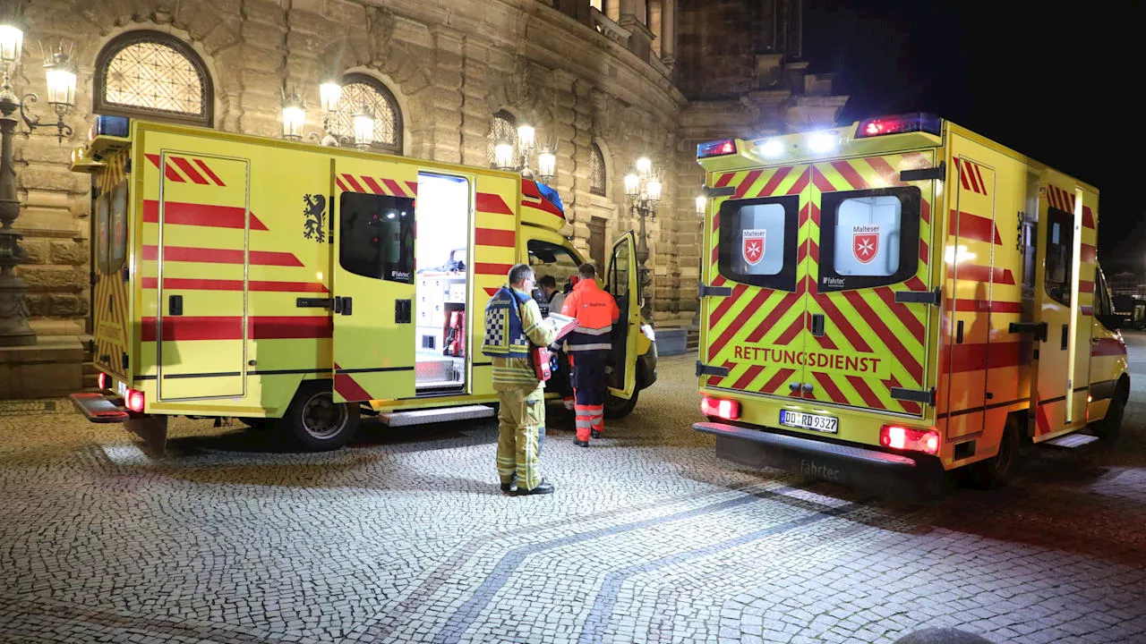 Semperoper in Dresden: Übelkeit! Schwindel! Rettungseinsatz in Opernhaus