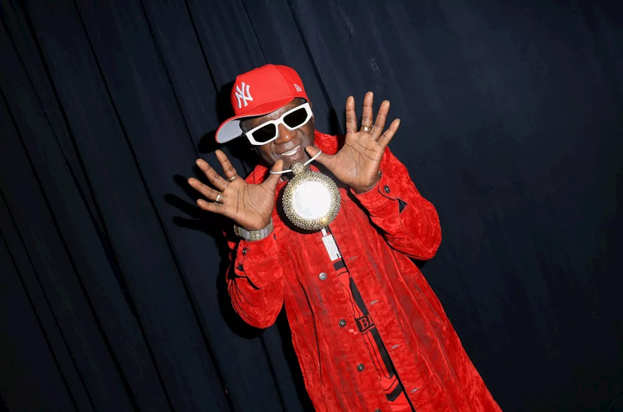 Flavor Flav Celebrates at the White House Holiday Party